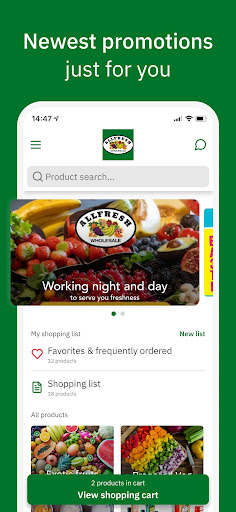 Allfresh Wholesale ekran görüntüsü