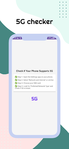 5G Network Compatibility Check ekran görüntüsü