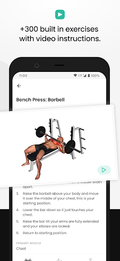 FitHero - Gym Workout Tracker ekran görüntüsü