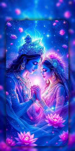 Lord Krishna Wallpaper Live 4k ekran görüntüsü