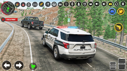 Police Chase Car Cop Game 3D ekran görüntüsü