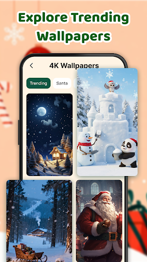 Christmas Live Wallpaper 2025 ekran görüntüsü