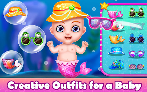 Mermaid Game: Newborn,Pregnant ekran görüntüsü