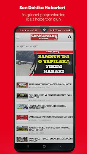 Samsundan Haberler ekran görüntüsü