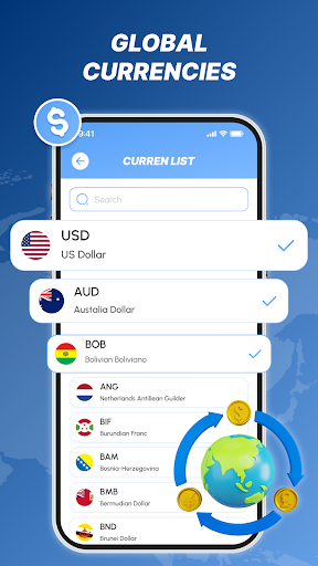 Globe Currency - Rate Exchange ekran görüntüsü