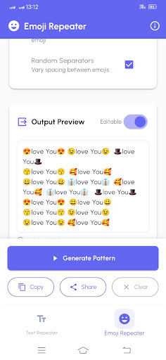 Text Repeats: spam text bomber ekran görüntüsü
