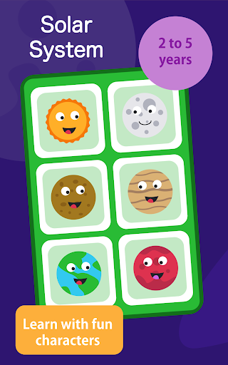Kids Solar System ekran görüntüsü