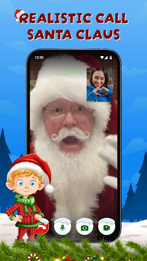 Santa Claus Call Video ekran görüntüsü