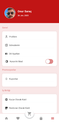 Yemek Butonu ekran görüntüsü