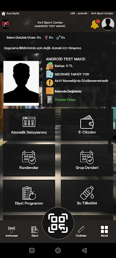 Maksisoft Maksigym ekran görüntüsü