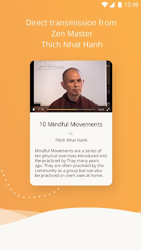 Plum Village: Mindfulness App ekran görüntüsü