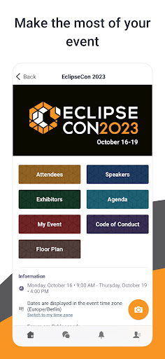 EclipseCon 2023 ekran görüntüsü