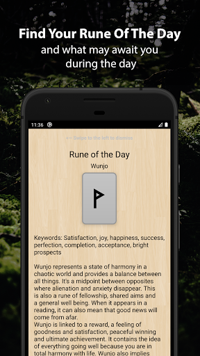 Runic Divination - Runes Tarot ekran görüntüsü