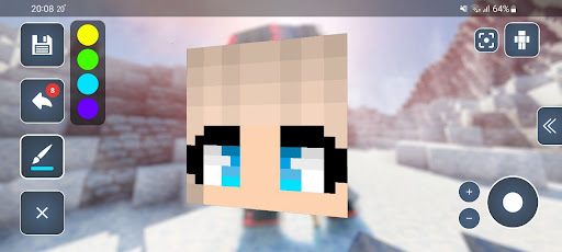 HD Skins Editor for Minecraft ekran görüntüsü