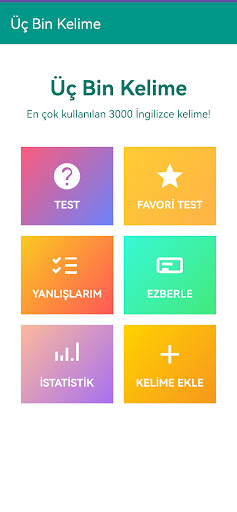 3000 İngilizce Kelime ekran görüntüsü
