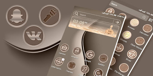 Clean Launcher Theme ekran görüntüsü