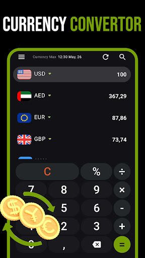 Currency Converter Calculator ekran görüntüsü