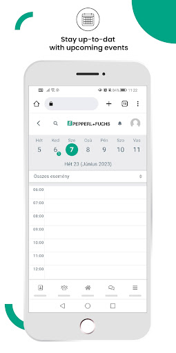 P+F CONNECT ekran görüntüsü