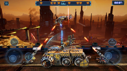 Red Siren: Robot and Mecha War ekran görüntüsü