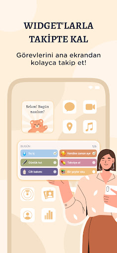 TeddyCare: Günlük Rutin Takvim ekran görüntüsü