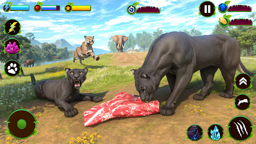 Wild Panther Family Life Games ekran görüntüsü