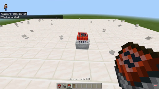 TNT pack mod minecraft ekran görüntüsü