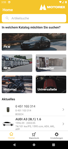 MOTOREX ekran görüntüsü
