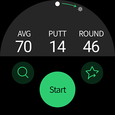 Golfnavi for GalaxyWatch ekran görüntüsü