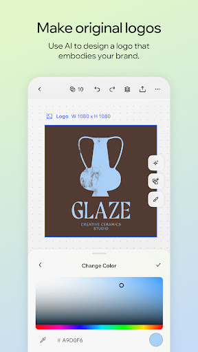 Wixel - AI Graphic Design App ekran görüntüsü