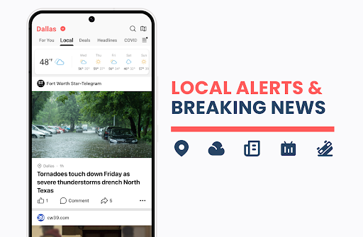 NewsBreak: Local News & Alerts ekran görüntüsü