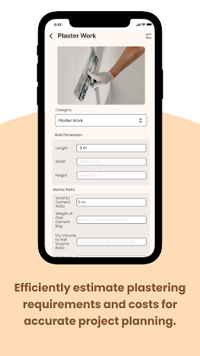 Construction Calculator ekran görüntüsü
