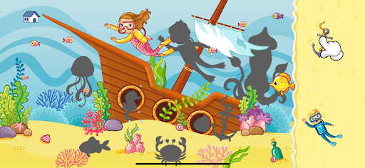 FISH sea animal puzzle games ekran görüntüsü