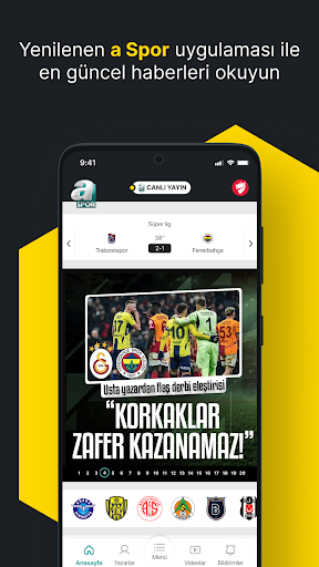 ASPOR - Canlı Yayın, Haberler ekran görüntüsü