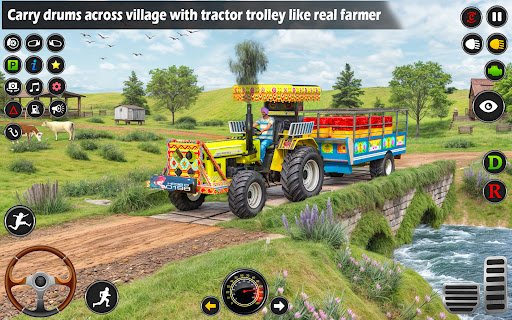 Farm Tractor Farming Games 3D ekran görüntüsü