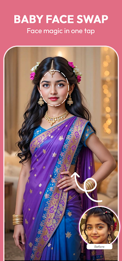 AI Saree & Dress Swap: MiSaree ekran görüntüsü