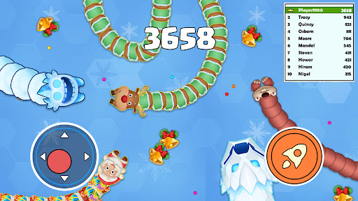 Sneak Snake-aç yılan .io Oyunu ekran görüntüsü