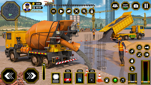 JCB Construction Games 3D Sim ekran görüntüsü