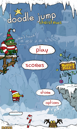Doodle Jump Christmas Special ekran görüntüsü