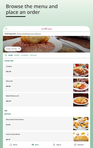 Pasta Express - Order Online ekran görüntüsü