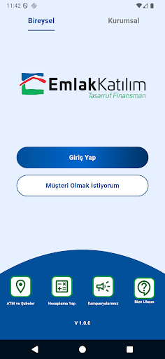 Emlak Katılım Tasarruf Finans ekran görüntüsü