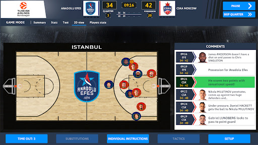 iBasketball Manager 22 ekran görüntüsü