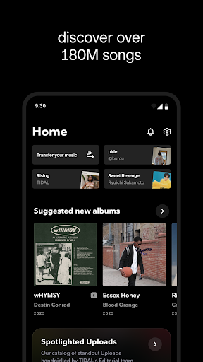 TIDAL Music: HiFi sound ekran görüntüsü