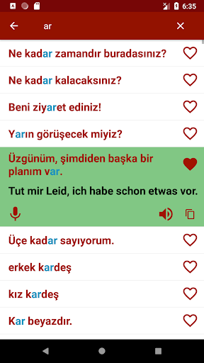 Almanca öğren ekran görüntüsü