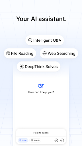 DeepSeek - AI Asistan ekran görüntüsü