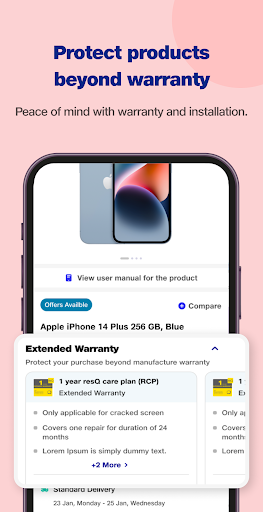 Reliance Digital Online Shop ekran görüntüsü