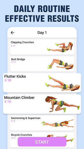 Abs Workout: Burn Belly Fat ekran görüntüsü