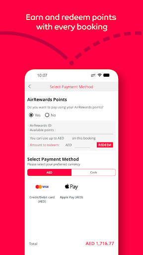Air Arabia (official app) ekran görüntüsü