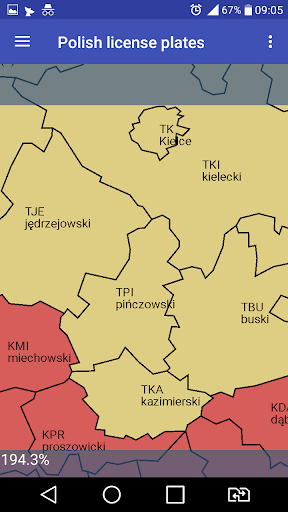 Polskie tablice rejestracyjne ekran görüntüsü