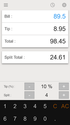 Tip Calculator Pro ekran görüntüsü