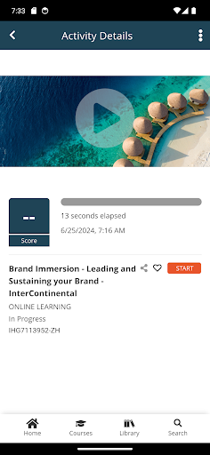 IHG University ekran görüntüsü